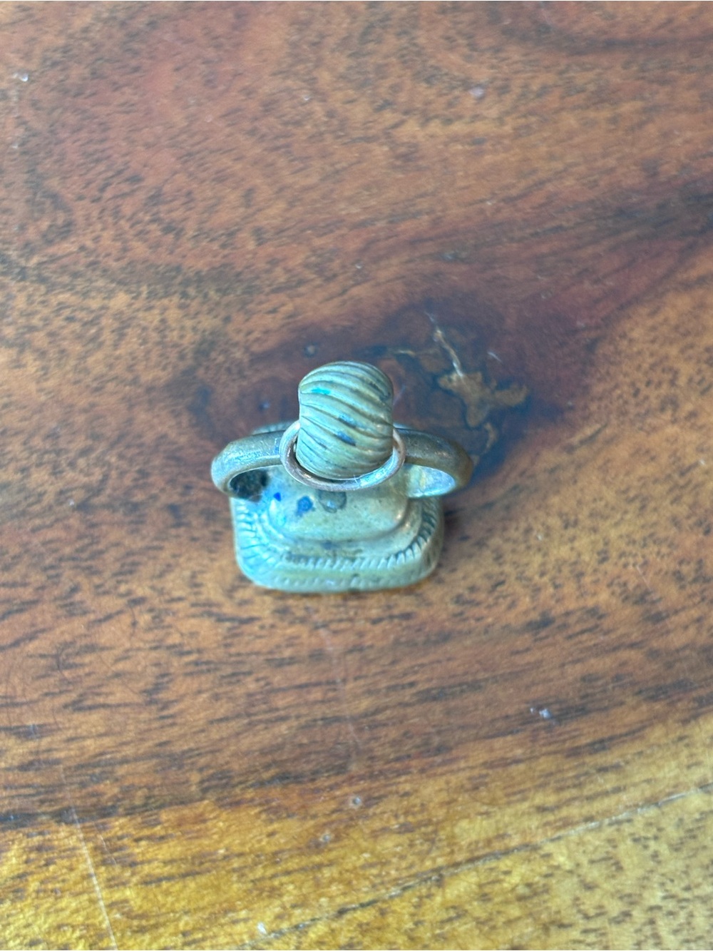 Vintage Antique Georgian Victorian Gold Cased Garnet Wax Seal Fob Pendant Charm - Picture 5 of 7